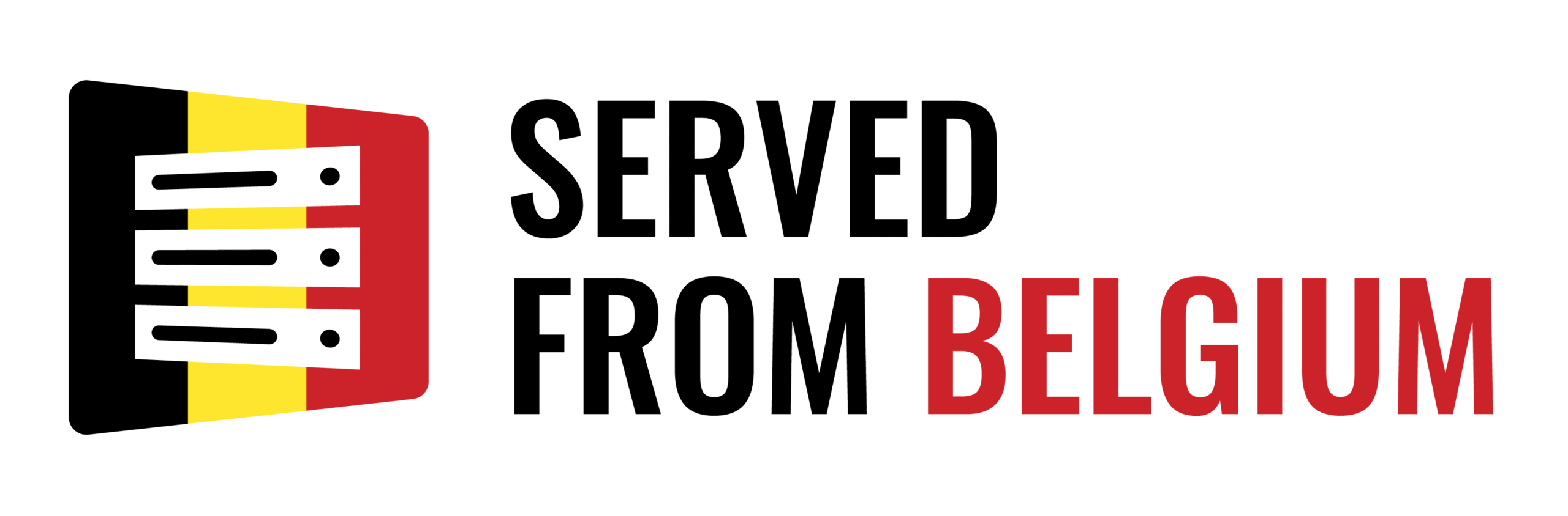 Served from Belgium Logo
